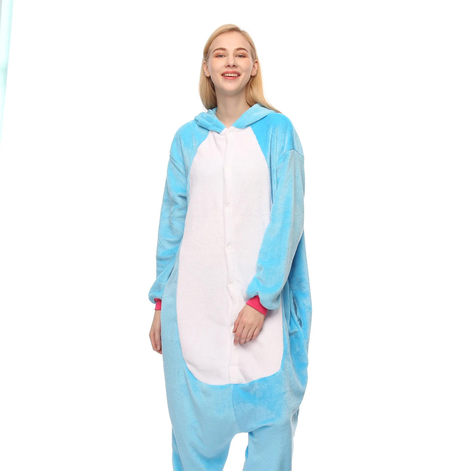 Фланелевые пижамы с рисунками животных для влюбленных; сезон осень-зима; пижамы с динозаврами и единорогом Tianma для женщин; пижамы