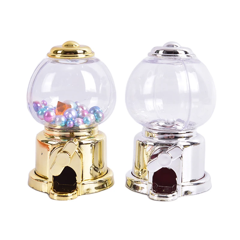 1PC Creative Cute Sweets Mini Candy Machine Bubble Toy Dispenser Coin Bank Kids Warehouse Price Christmas Birthday Gift | Дом и сад
