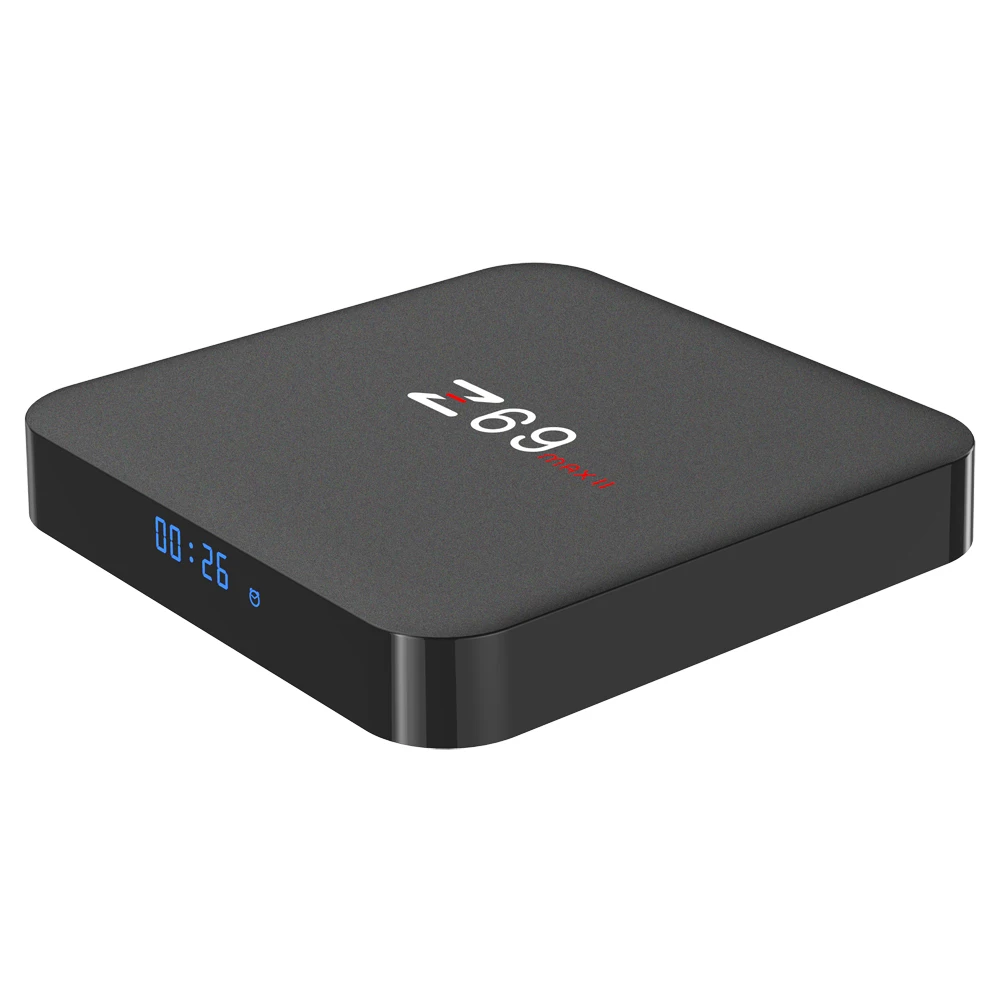 Z69 MAXII Smart Android 7.1.2 ТВ приставка Amlogic S912 Восьмиядерный 64 бит VP9 H.265 UHD 4K HDR 3 Гб/32 ГБ 2,4G и 5G WiFi 1000M LAN BT 4,1