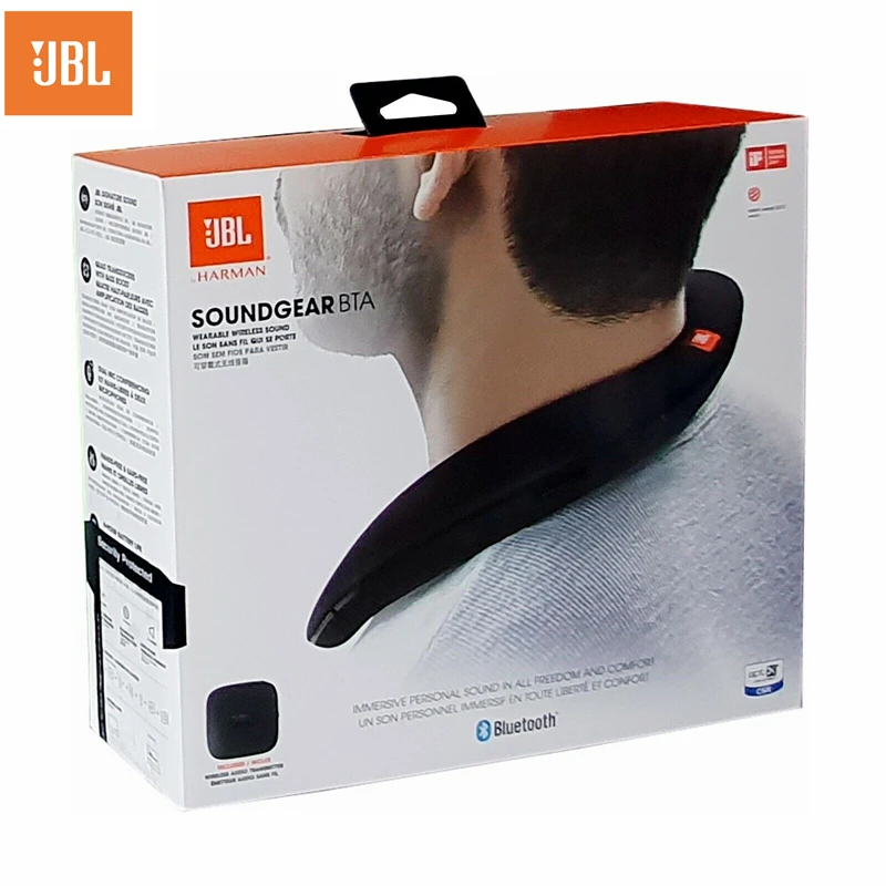 JBL Soundgear BTA Wearable On-Shoulders Wireless Bluetooth Speaker System Home Outdoor Deep Bass Portable Speaker for VR Game JBL Soundgear BTA Wearable On-Shoulders Wireless Bluetooth Speaker System Home Outdoor Deep Bass Portable Speaker for VR Game
