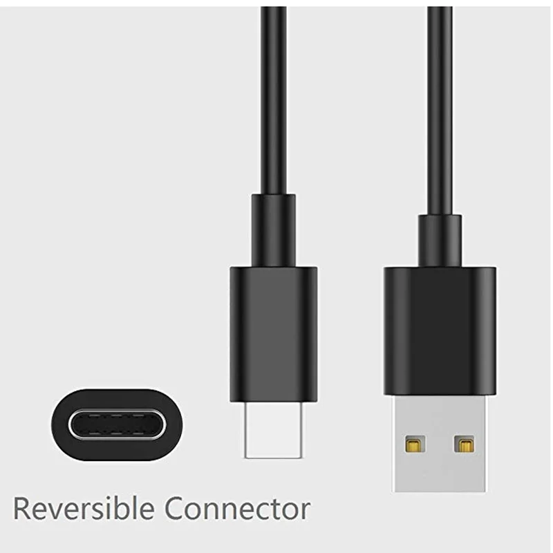 only black cable USB кабель для samsung Galaxy Tab S5e Tab A 10,5 S10 Note 9 One Plus 7 Honor 9 10 5V 2.1A быстрое зарядное устройство адаптер Кабо типо C кабель - Тип штекера: only black cable