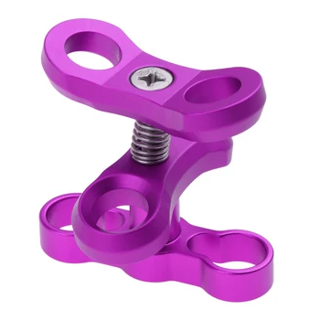 

Pack Of 2 Alloy Dive Flashlight Torch Light Ball Join Connector Clip Clamp