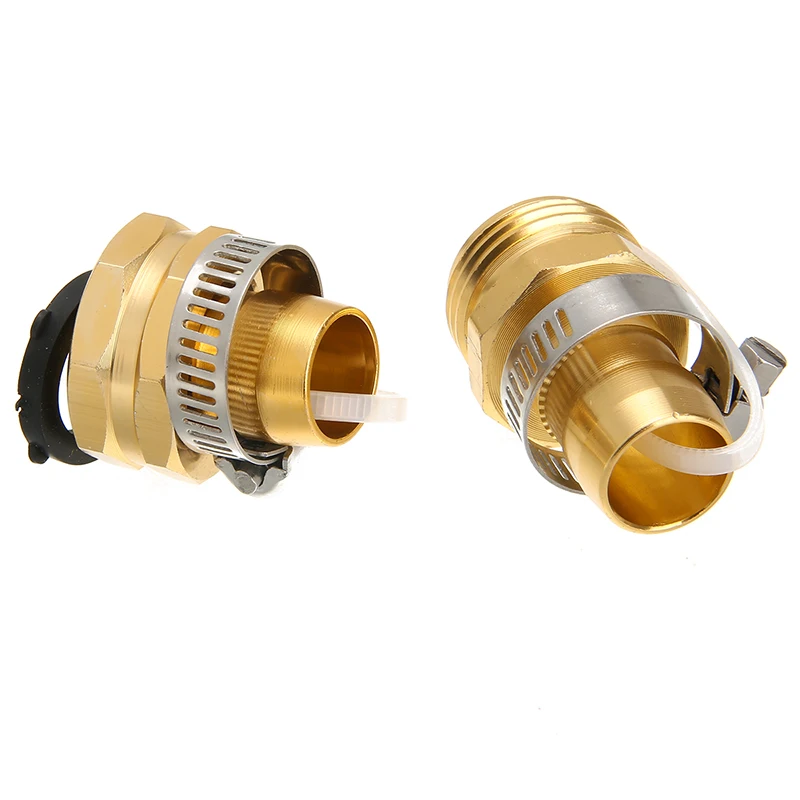 Алюминиевый ремонтный набор для садового шланга нержавеющий соединитель 3/4