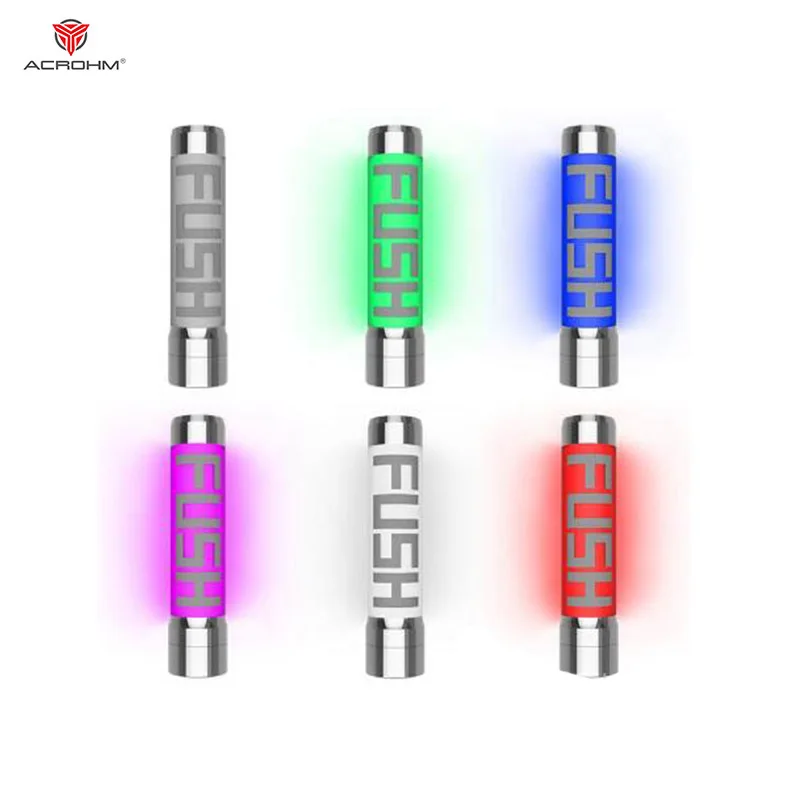 Оригинальный Acrohm Fush Semi Mech мод подходит с одной батареей 18650 0.07ohm светодиодный
