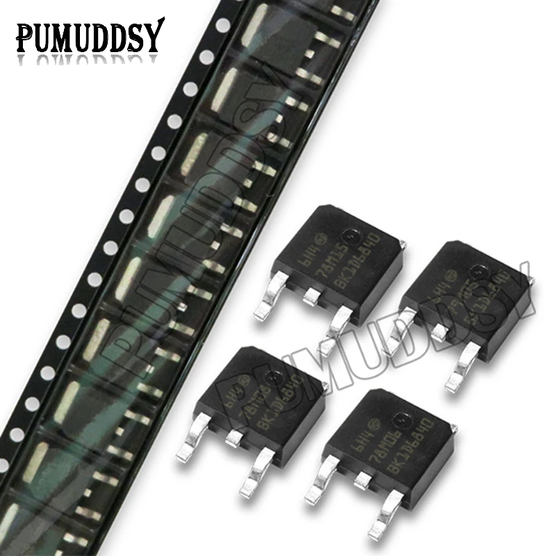 10pcs L78m05cdt To252 L78m05 To-252 78m05 78m06 78m08 78m09 78m12 78m15 ...