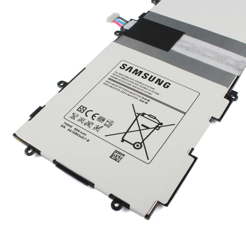 samsung высокого качества T4500E планшет батарея для samsung Galaxy YP 5210 Tab3 P5200 P5220 6800mAh