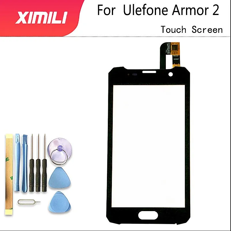 5 0 дюймов для Ulefone Armor 2 сенсорный экран черный цвет дигитайзер стеклянная панель в