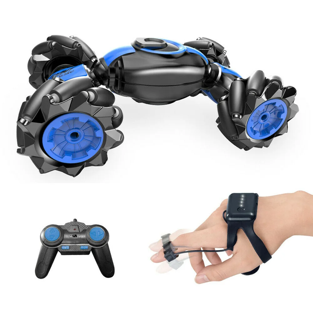 2.4GHz Dual Motor Smart Twisting Vehicle Drifting Mini Stunt Toy Gesture Sensing ABS RC Car Climbing Kids Gift Transforming