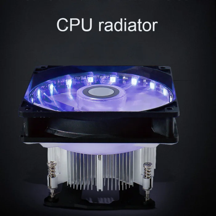 Вентилятор радиатора CPU Led 12 см бесшумный настольный вентилятор охлаждения компьютера ND998