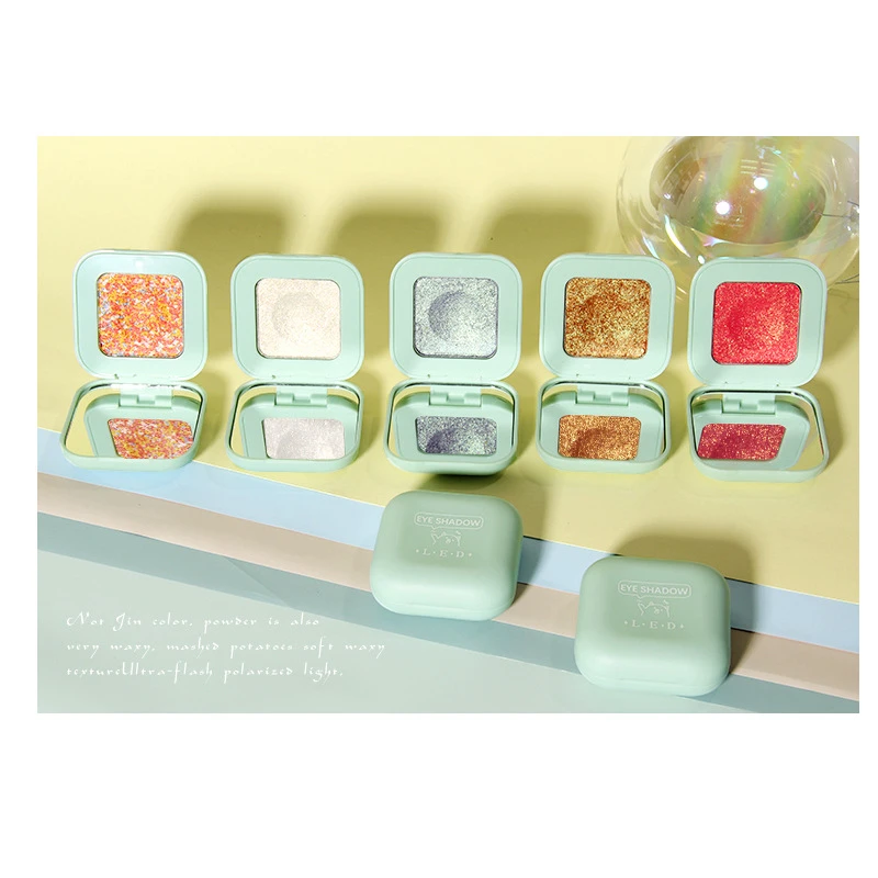 Led Waterproof Polarized Light Potato Mud Eyeshadow Beads Light Potato makeup Eye shadow Pallete Led Waterproof Polarized Light Potato Mud Eyeshadow Beads Light Potato makeup Eye shadow Pallete