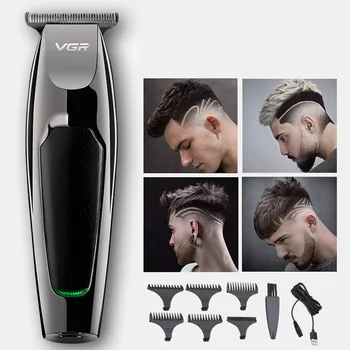 

Hair Clipper Men USB Hair Rechargeable Electric Hair Clippers Haircut Shaving Set For Men Barber Hair Shaving Fast shipping ##5