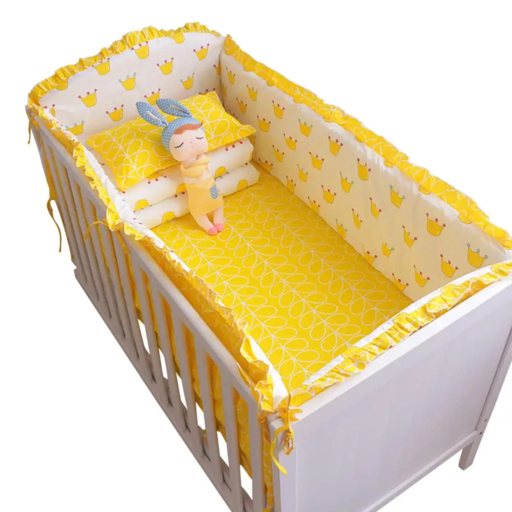 Kidlove 5 шт. набор постельных принадлежностей для кроватки, постельное белье для малышей, включает в себя бамперы для детской кроватки