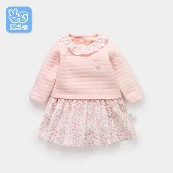 

Autumn Girl Dress Cotton Long Sleeve Children Dresses floral Kids Dresses for Girls Fashion Girls Clothing