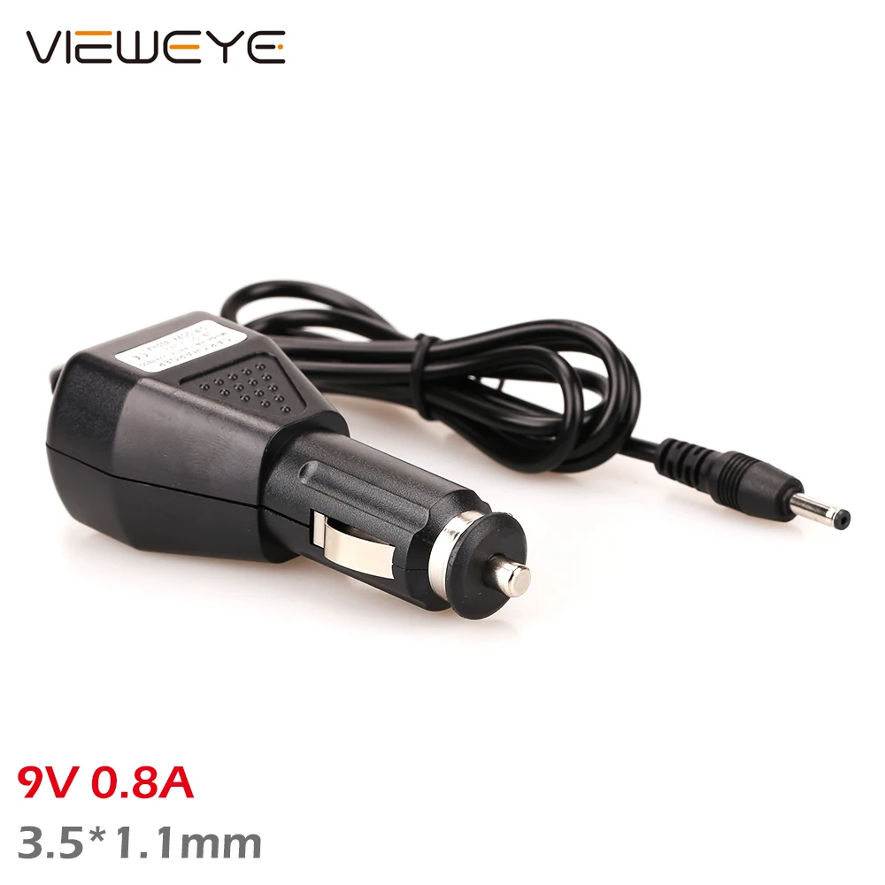 ViewEye 9V 0.8A Car Charger Cigarette Lighter Adapter DC 12-24V