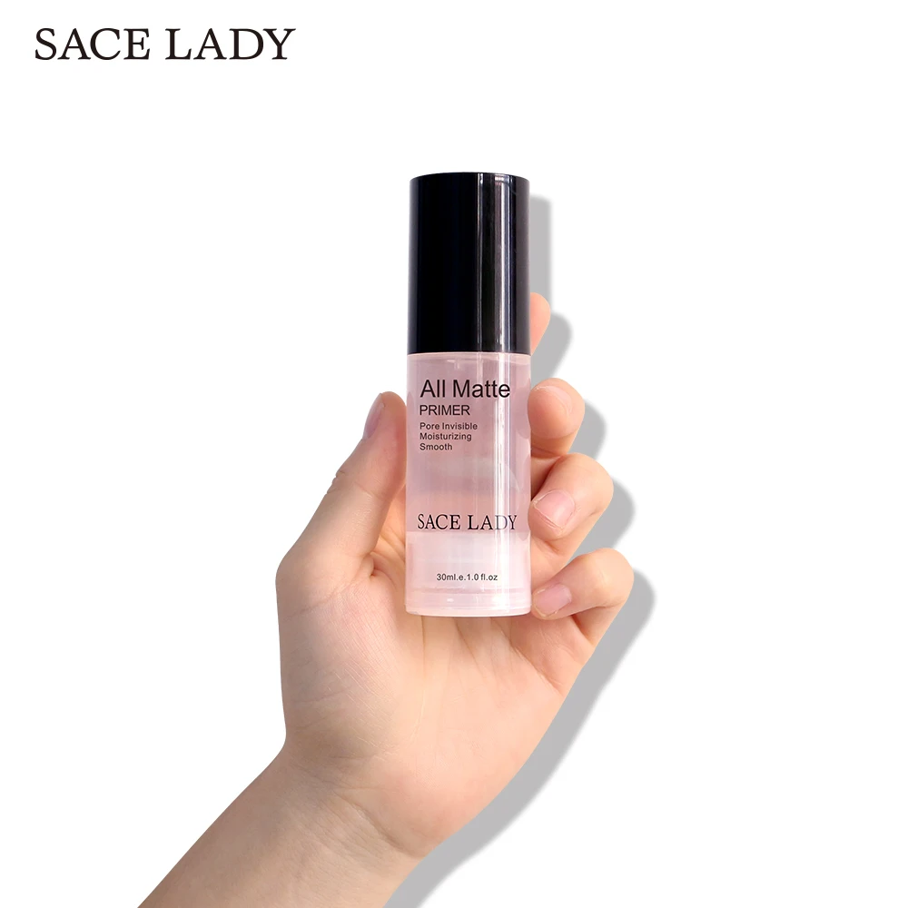 SACE LADY праймер для лица, основа для макияжа, контроль жирности, натуральная основа для макияжа, матовая увлажняющая поры, брендовая Профессиональная Косметика