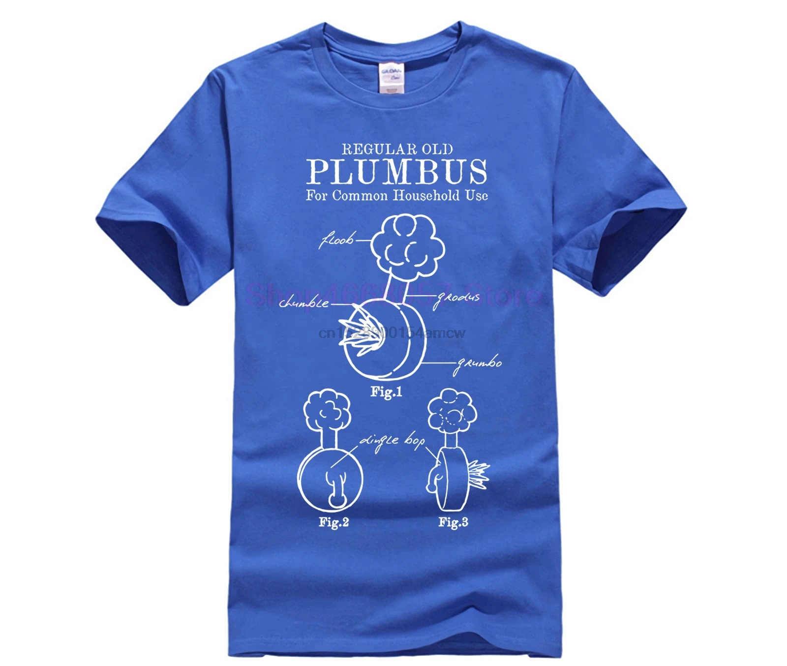 Casual Shirt Plumbus Blueprint T Shirts Adult Crewneck Rick Morty Short Sleeve 100% Cotton T-Shirt Round Collar | Женская одежда