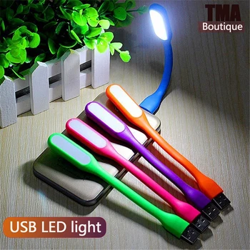 

5pcs / pack mixed color portable power USB lamp energy saving environmental protection LED Xiaomi lamp for mobile power laptop