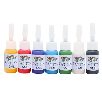 

25 Colors Eyebrow 5ml Multifunction Party Beginners Body Pigment Tattoo Ink Set Semi Permanent Home Makeup Tools Longlasting