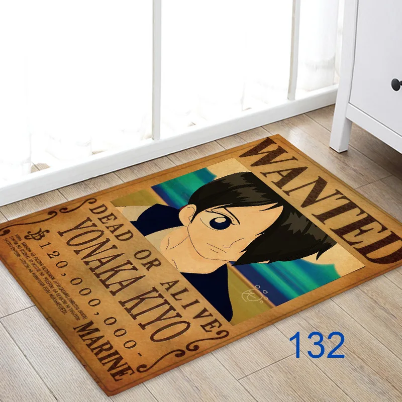 New Anime Character Carpet Bathroom Non-slip Carpet Kitchen Living Room Entry Door Mat
