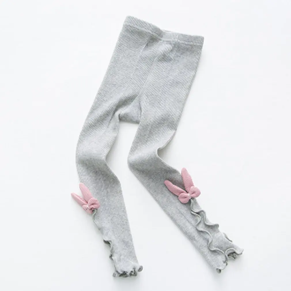 light grey Новинка; модные эластичные детские колготки с изображением головы животного; удобные разноцветные колготки для малышей - Цвет: light grey