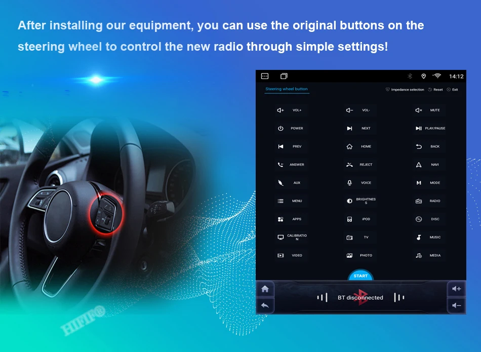 Car Radio Multimedia android 11 Player For Ford Focus 3 Mk3 2012 -2019 For Tesla Style Screen Navigation 2 din GPS 2din Video 4G car monitor screen