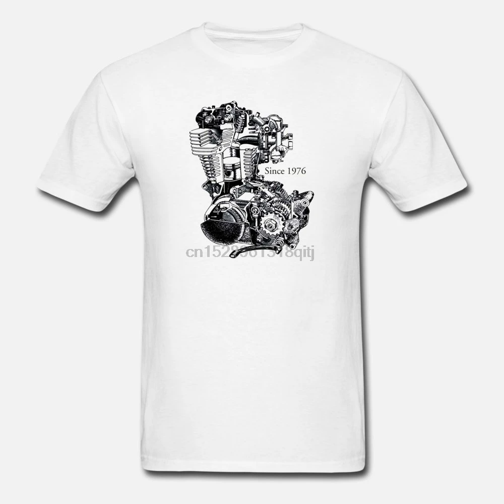 Мужская футболка XT 500 moteur женские футболки|Футболки| |