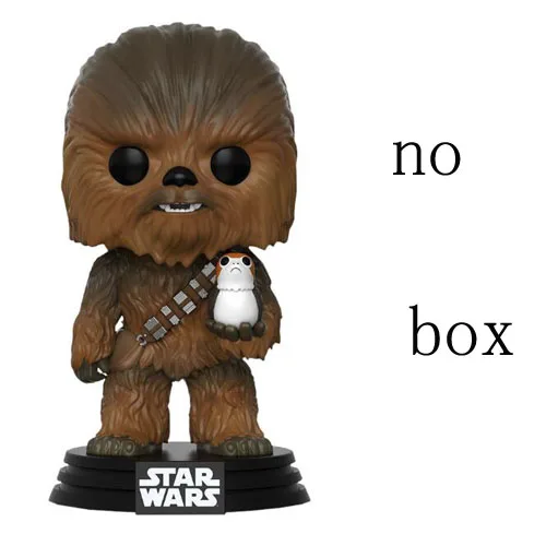 Chewbacca no box С изображением из «Звездных войн, чубакки и птиц, порг& в первую очередь для получения подробной информации о сотрудничестве боевой танк, кавалерист, высота каблука 10 см Viny Модель Рисунок Игрушки - Цвет: Chewbacca no box