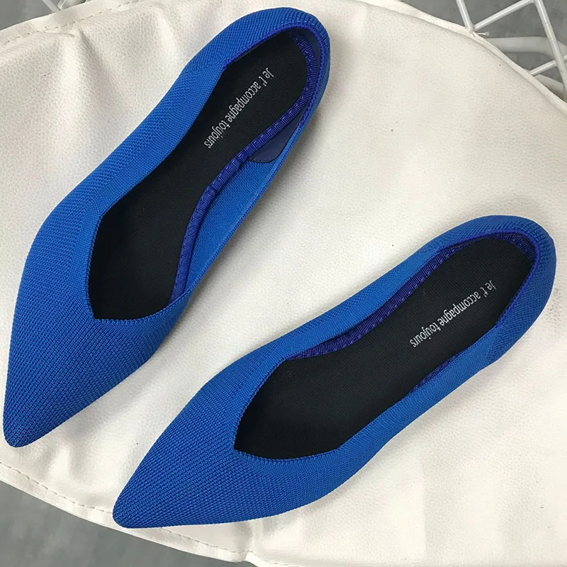 Women Flat Shoes Autumn Loafers Ballerine Femme Tenis Feminino Casual Pointed Toe Flats