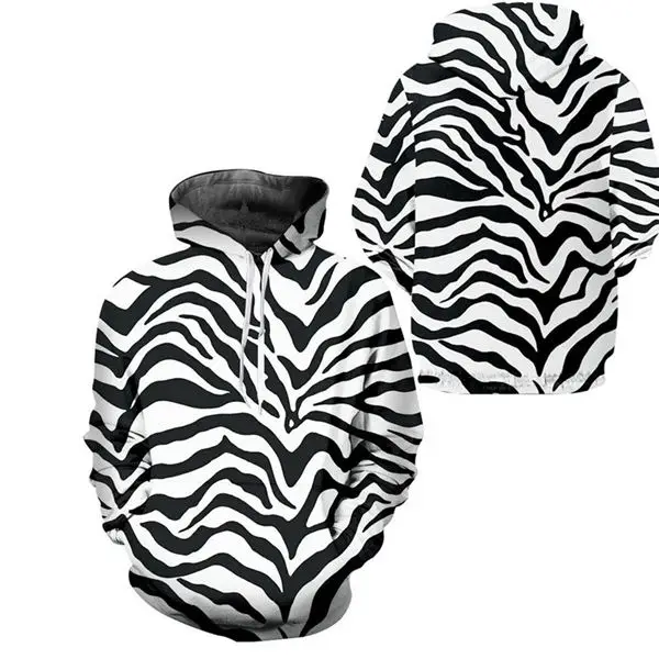 3d hoodie Пользовательские большие S-6XL мужские наборы роскошный 3d принт с полосками зебры унисекс спортивные толстовки на молнии куртка+ брюки для бега комплект из 2 предметов - Цвет: 3d hoodie