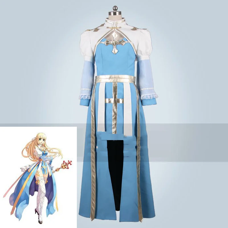 Персональный портной Ragnarok Online Archbishop косплей костюм платье униформа костюмы для Хэллоуина для женщин аниме одежда