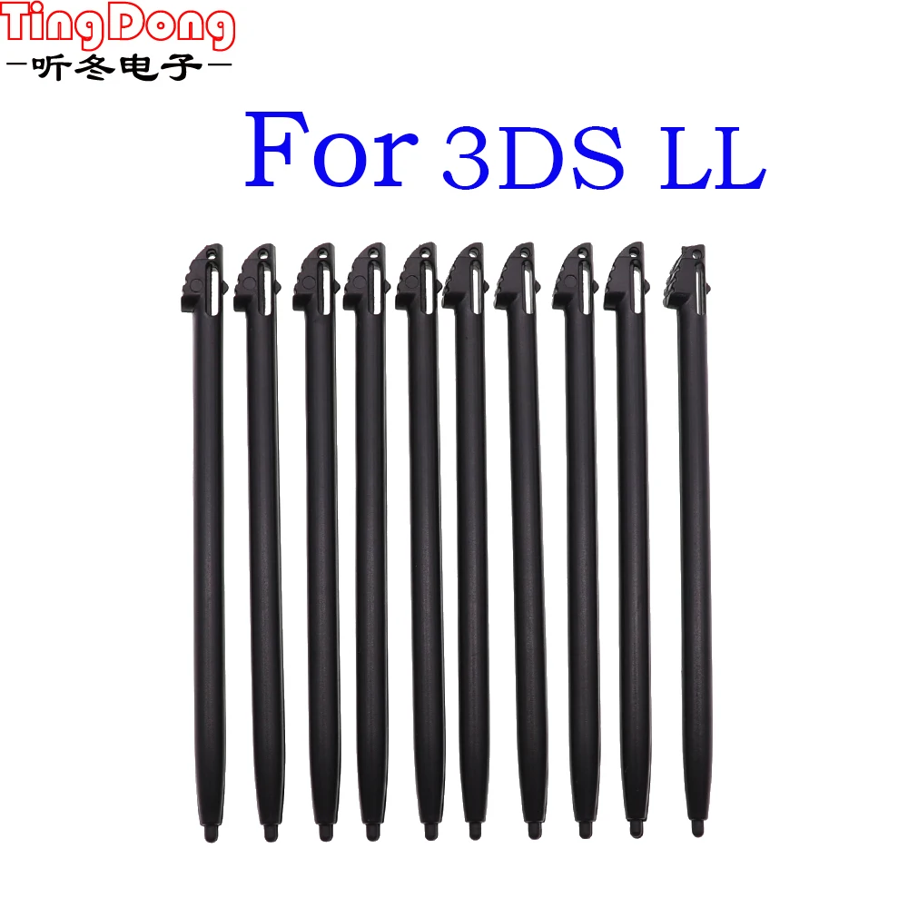 Stylus Pen 10PCS Metal Telescopic Plastic For Nintendo 2DS 3DS New 2DS LL XL New 3DS XL LL For NDSL NDSi