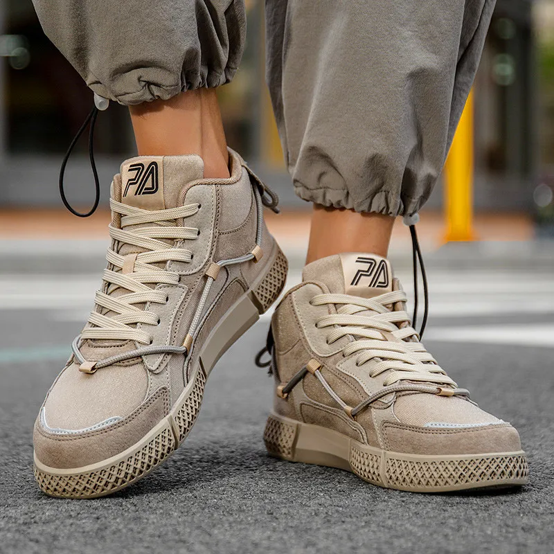 Туфли мужские дышащие модная повседневная Молодежная обувь студенческие туфли