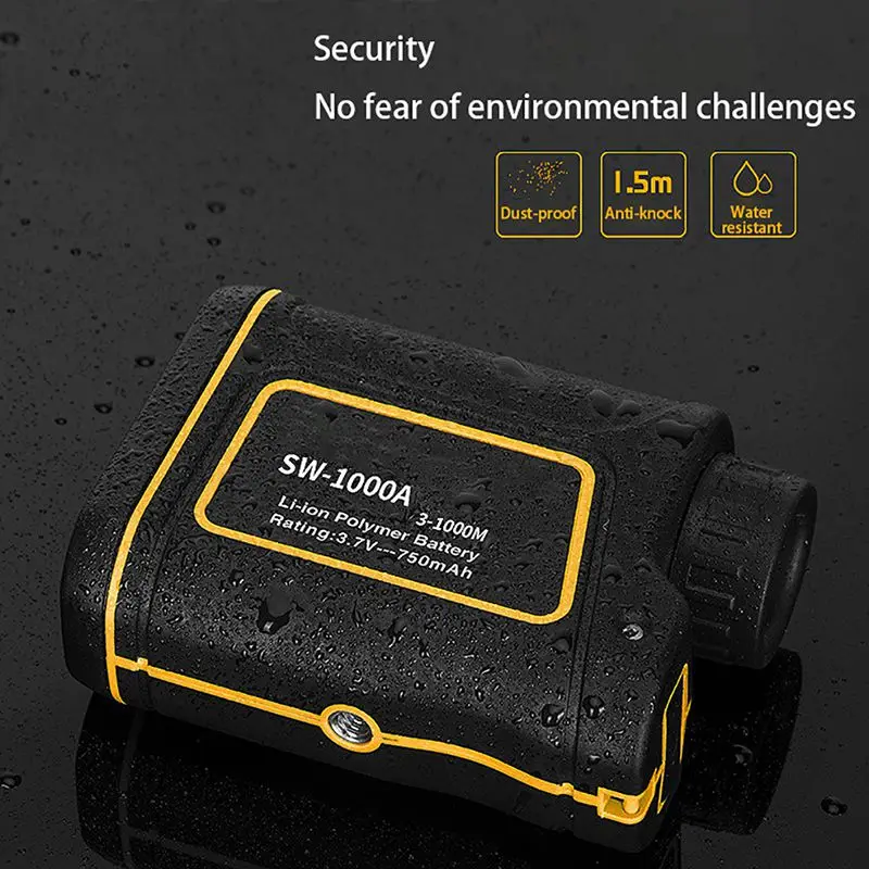 New 600/1000/1500 meters Handheld Outdoor Range Finder