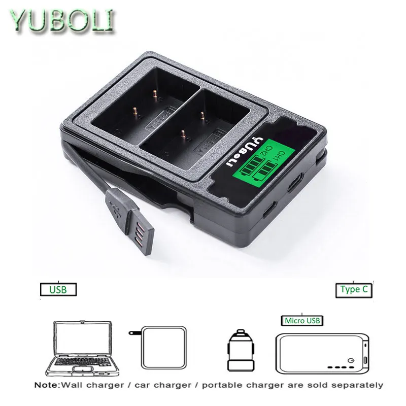TYPE-C зарядное устройство+ BP-511 Батарея BP-511A BP511 BP511A для Canon G6 G5 G3 G2 G1 EOS 300D 50D 40D 30D 20D 5D MV300i цифровой Камера - Цвет: charger only