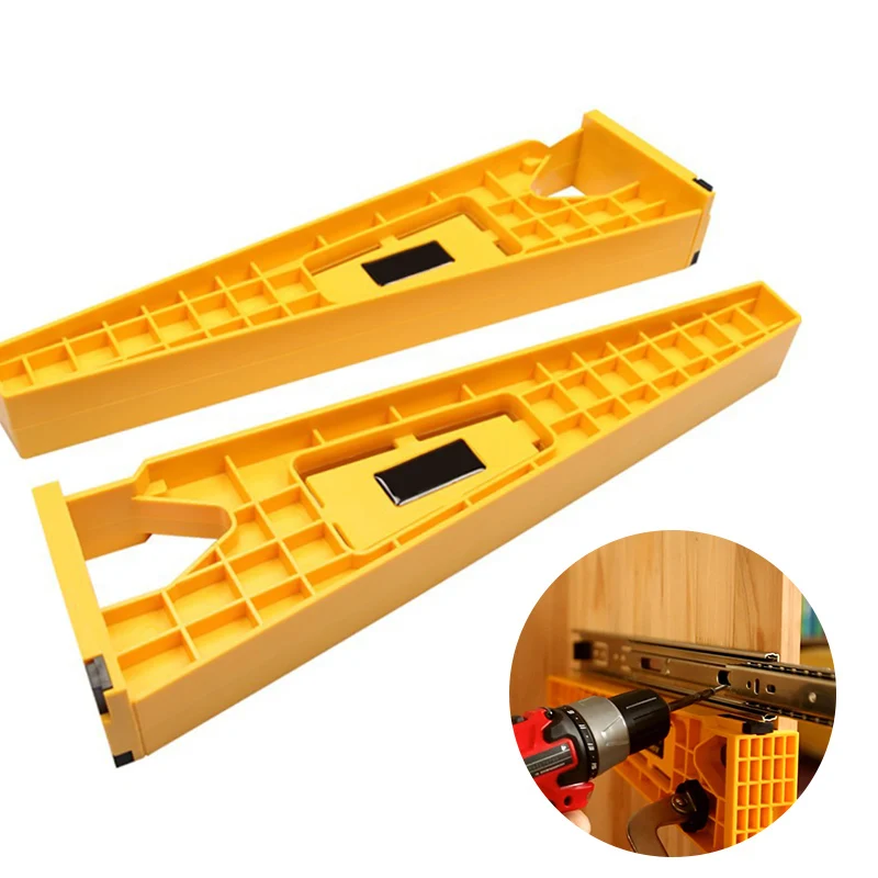 

Woodworking Drawer Installation Accessory Tool Durable Engineering Plastic Metric Accessories 2 Pcs Househeld Efficient Tool