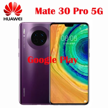 

Official Original New Huawei Mate 30 Pro 5G Cell Phone Google play Kirin 990 Android 10 Octa core 6.53‘’ 2400×1176 4500Mah NFC