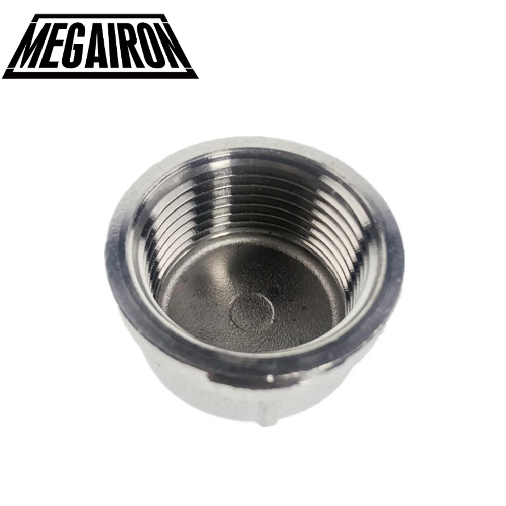 Megaron BSPT 1/4 &quot 2&quot BSP колпачок женский из нержавеющей стали SS304 резьбовые фитинги