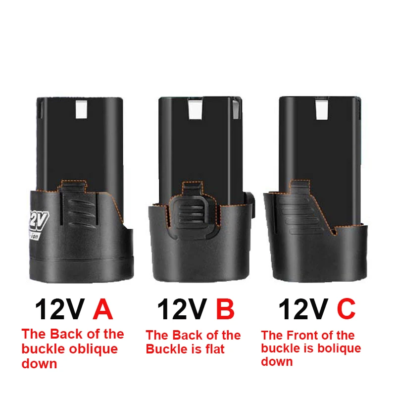 12V Electric Screwdriver Battery 1300mAh 1500mAh Rechargeable Li-ion Power Tools Electric Drill Battery power tool battery rechargeable lithium batteries