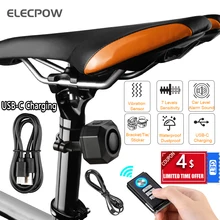 Alarme de sécurité anti cambriolage pour vélo électrique, sans fil, avec chargeur USB, télécommande, détecteur de vibrations