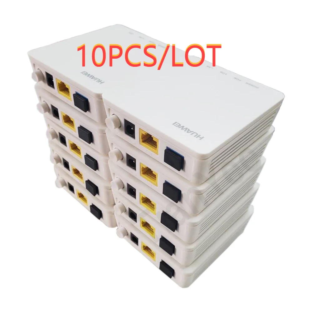 10pcs/Lot EPON Gpon ONU HG8310M Ftth Second Hand Fiber Optic HG8010H Ont Router 1GE With Power 8310M 8010H | Мобильные телефоны и