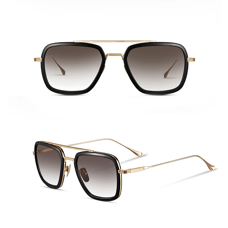 Очки тони старка Квадратное железо мужские солнцезащитные очки Flight 006 Gafas Tony Stark Rover Дауни Мстители анти-Синие лучи lentes Tony Stark zonnebril heren очки мужские