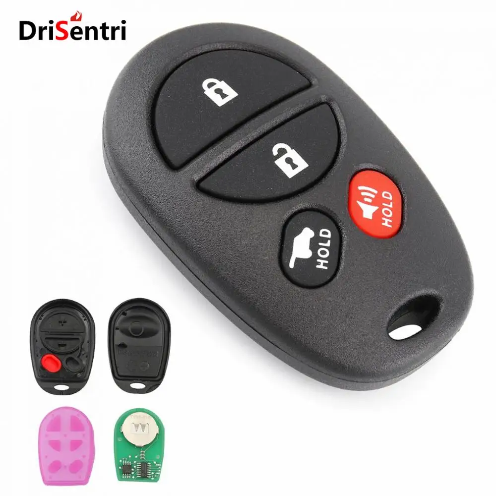 

315MHZ Car Keyless Entry Remote Key Fob Replacement for Toyota Sienna / Avalon / Solara / Sequoia / Highlander 2004-2016