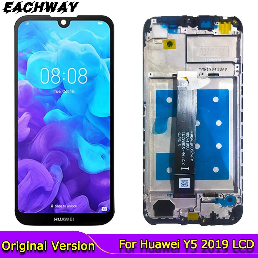 Оригинальный ЖК-дисплей для Huawei Y5 2019 сенсорный экран дигитайзер Honor 8S дисплей AMN-LX9