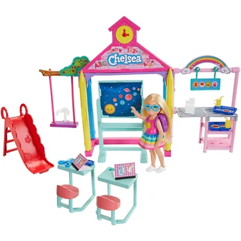

Barbie Kelly World Campus Life Social Interaction Child Girl Cosplay Birthday Holiday Gift Play House Toy GHV80