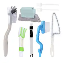 

Set 8Pcs/Set Professional Multifunctional Tile Lines Brush Kit Household Tile Joint Brush Double Head for Window