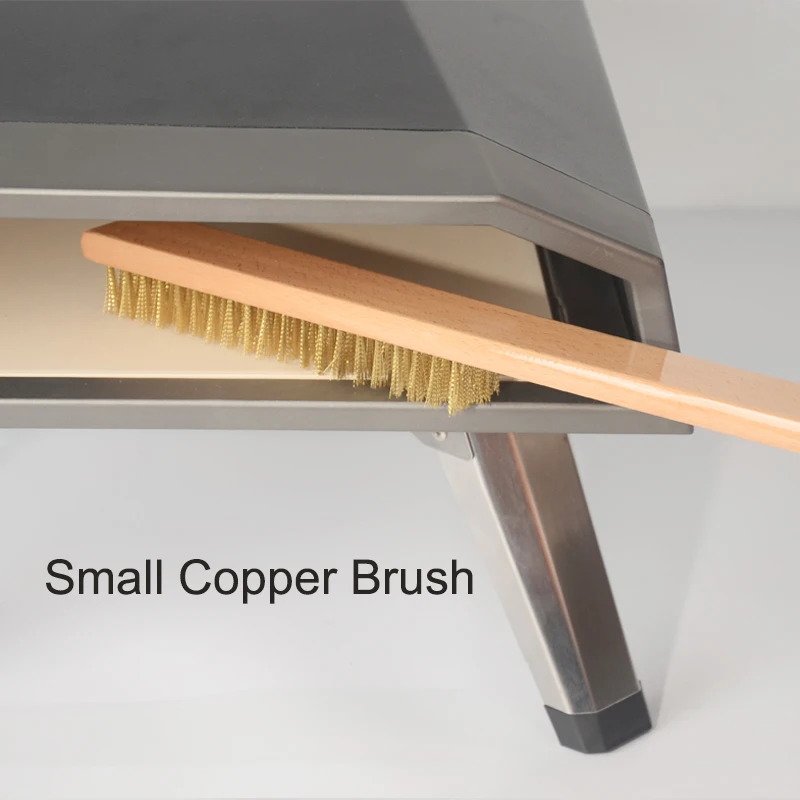 Духовка для пиццы SHANGPEIXUAN медная щетка деревянная ручка щетина латунная чистки