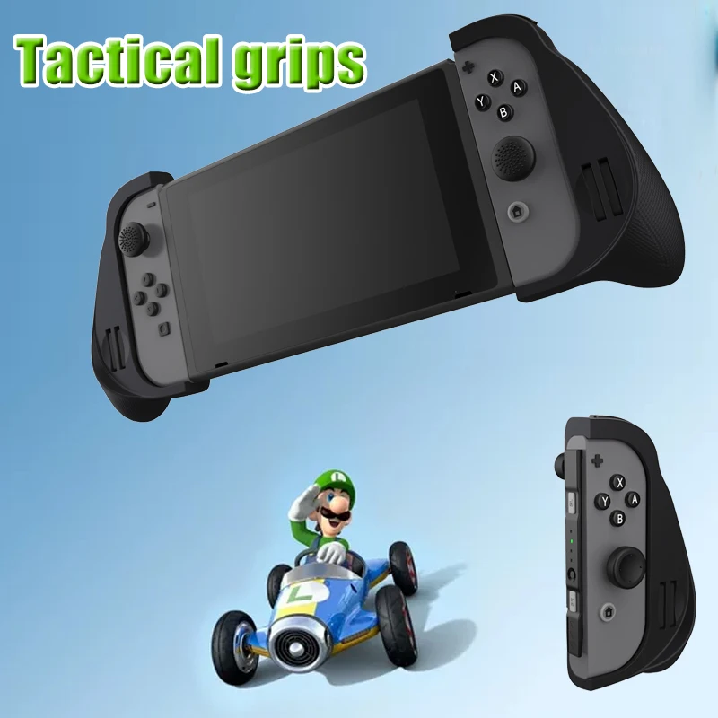 

Nintend Switch Joycon Grip Dockable Trigger Handgrip Case Shell Handheld Gaming Handles Upgraded For Nintendoswitch NS Accessory