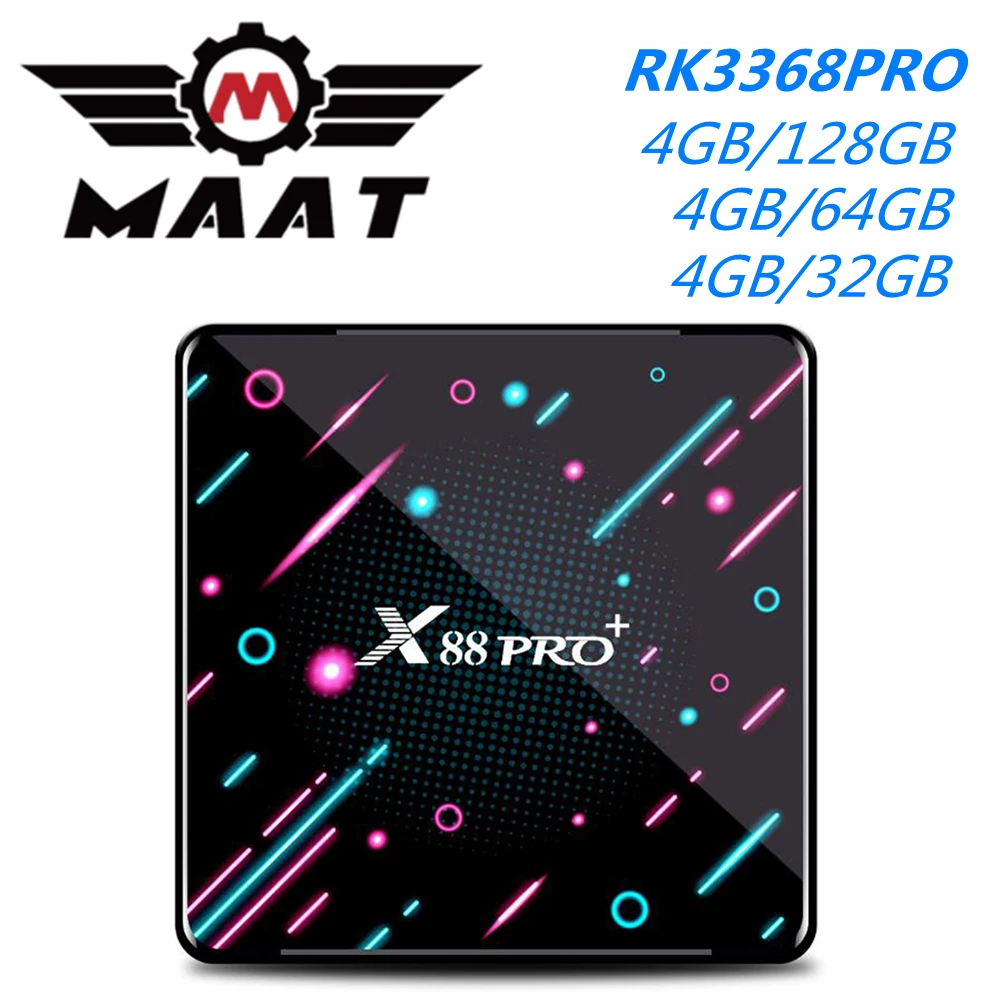 Приставка Смарт-ТВ на Android 9 0 4 + 128 ГБ 8 ядер USB 3 5 ГГц | Электроника