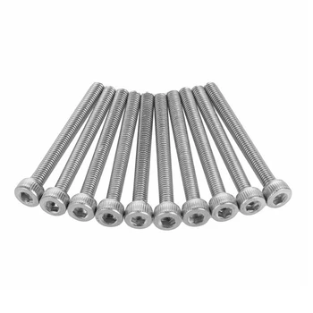 

1080pcs/Set M2 M3 M4 Screw Nut Assortment Threaded Hex Washer Wrench Kit 20*M4 X 9/16 "Screws 16 * 45mm High Quality