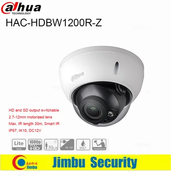 

DAHUA 2MP HDCVI IR Dome Camera 1080P HAC-HDBW1200R-Z IR 30m 2.7-12mm motorized lens waterproof Eyeball Camera IP67, IK10